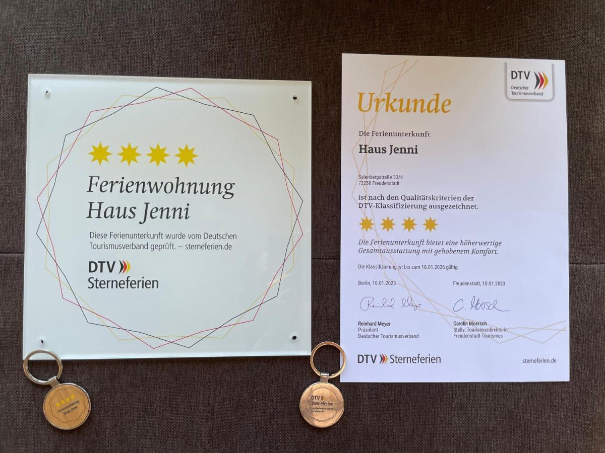 Haus Jenni Im Schwarzwald, 3,5-Zimmer, Grosse Terrasse Freudenstadt Kültér fotó